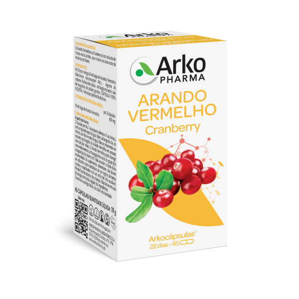 Arkocápsulas Cranberry x45